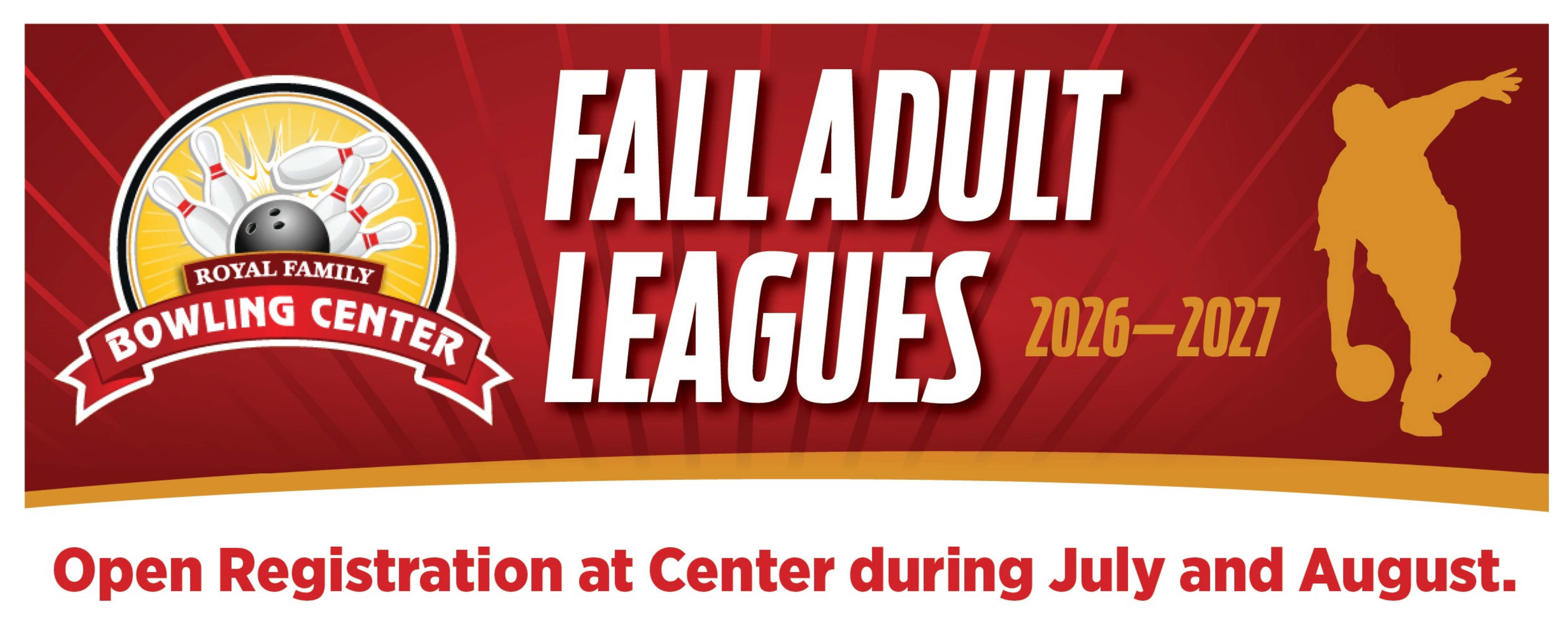 2026 fall leagues & specials