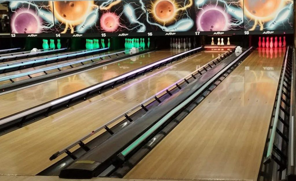 bowling lanes