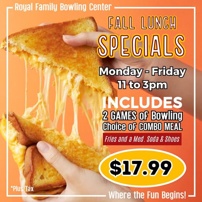 fall lunch specials